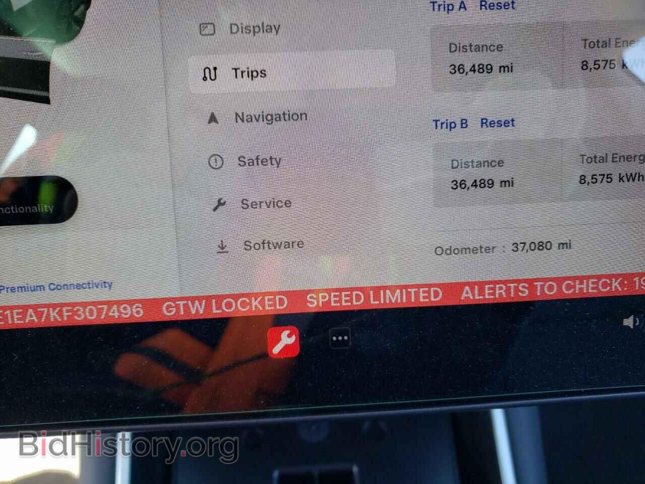 2019 TESLA MODEL 3 - VIN: 5YJ3E1EA7KF307496 - Photo 9