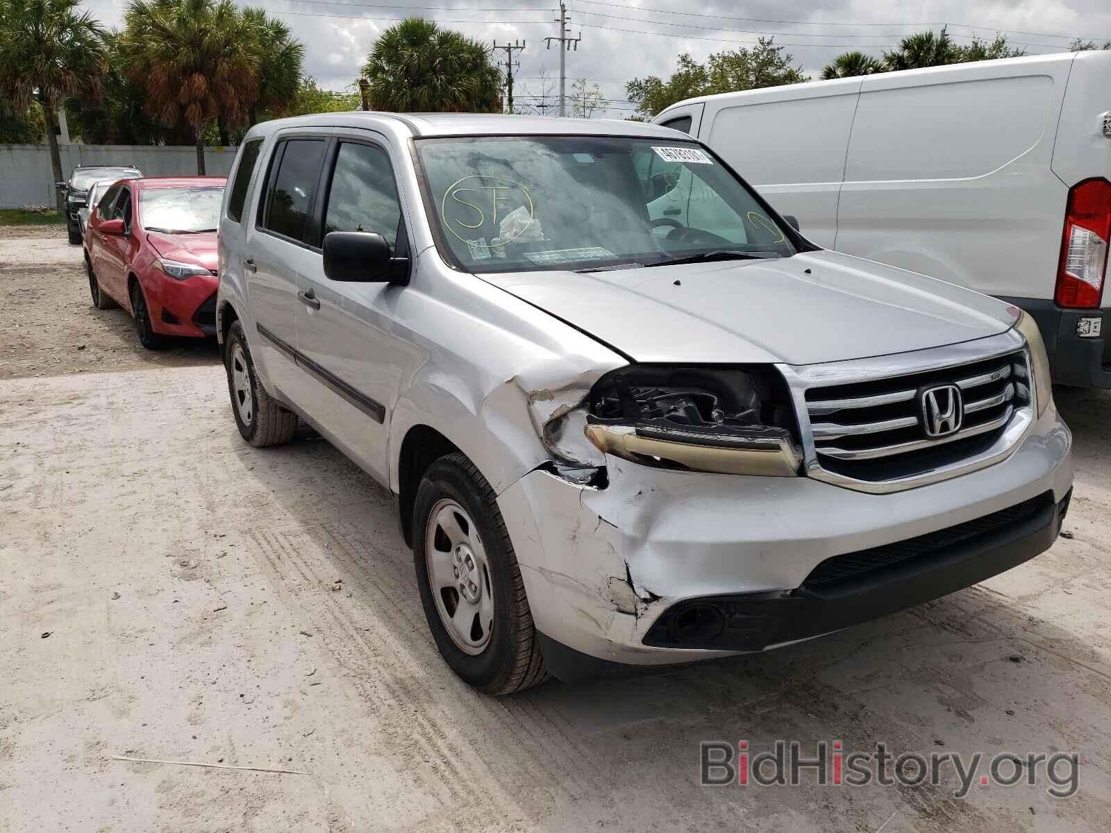 Photo 5FNYF3H24EB024027 - HONDA PILOT 2014