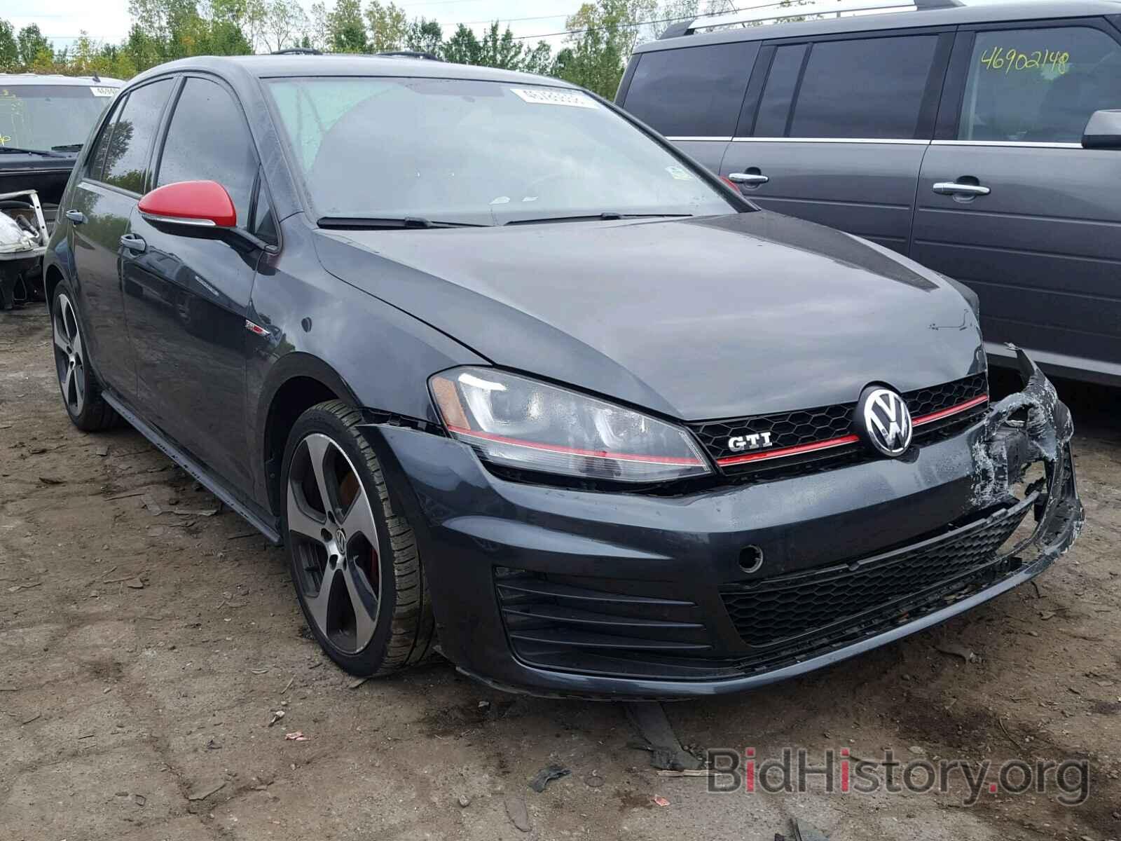 Photo 3VW4T7AU8GM012386 - VOLKSWAGEN GTI 2016