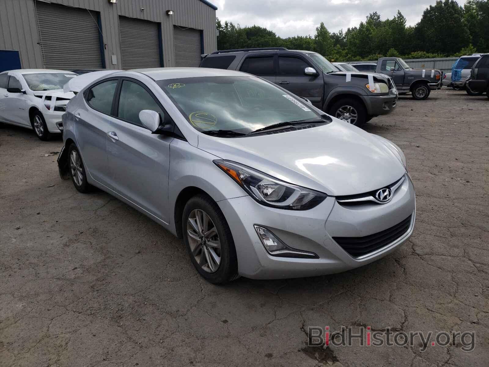 Photo KMHDH4AEXEU104664 - HYUNDAI ELANTRA 2014