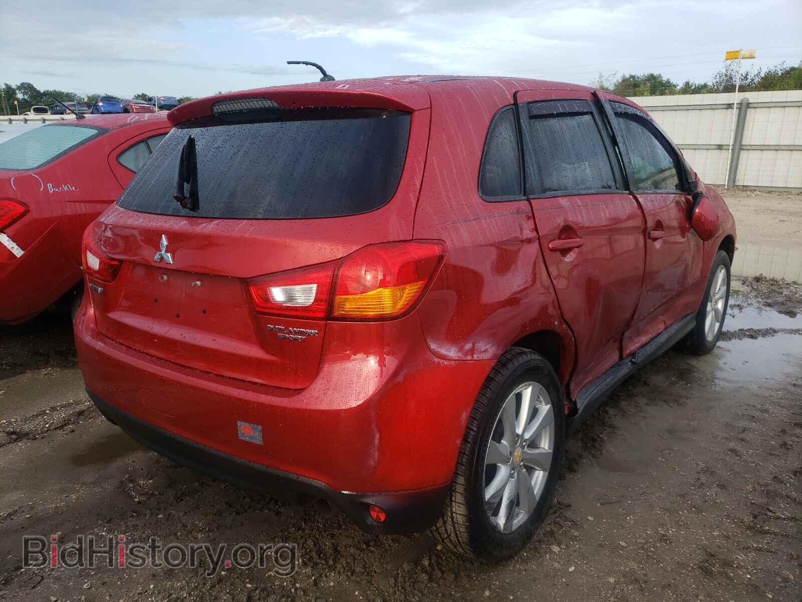 2014 MITSUBISHI OUTLANDER - VIN: 4A4AP3AU1EE001650 - Фото 4