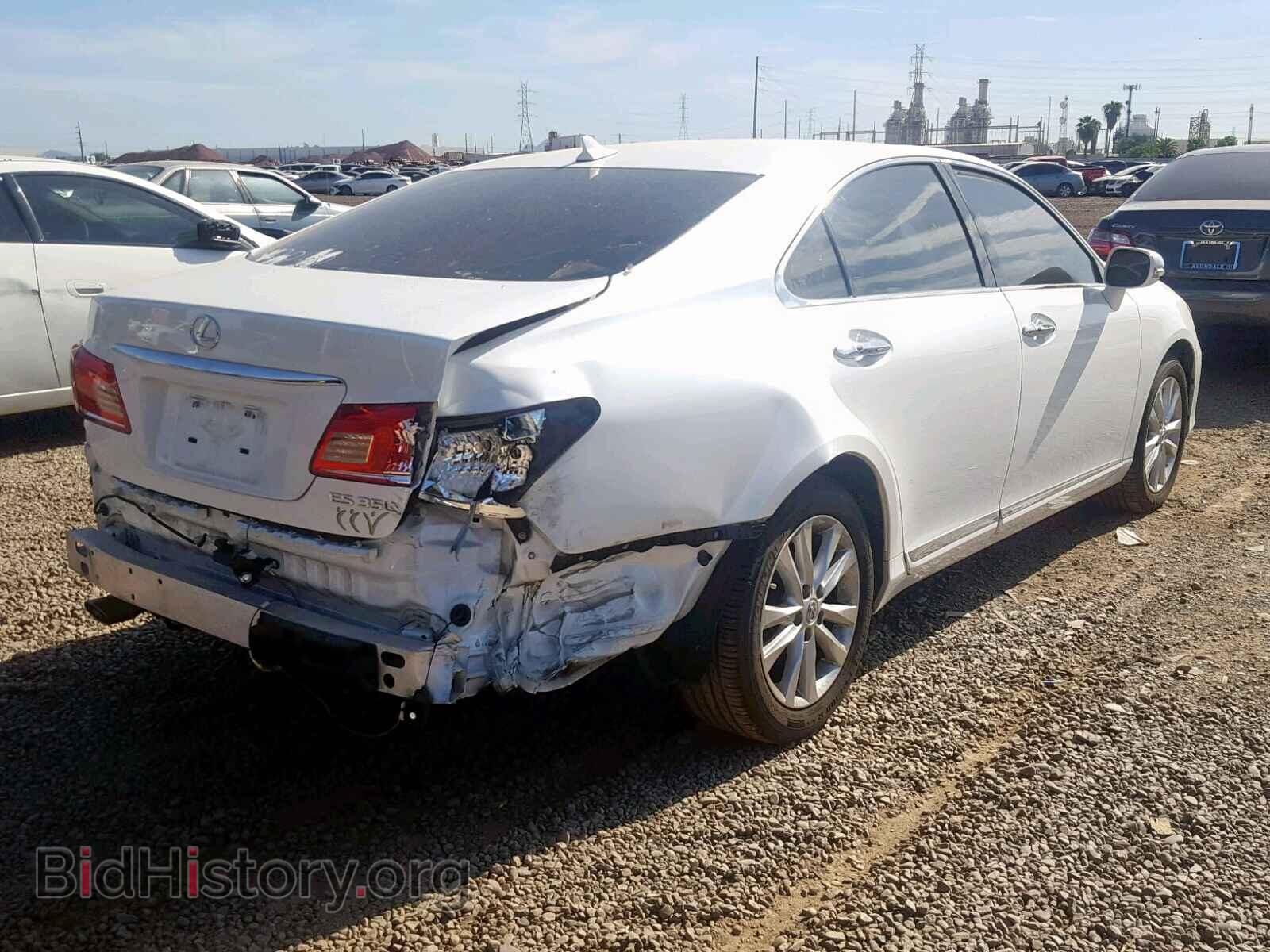 2011 LEXUS ES350 - VIN: JTHBK1EG2B2464458 - Фото 4