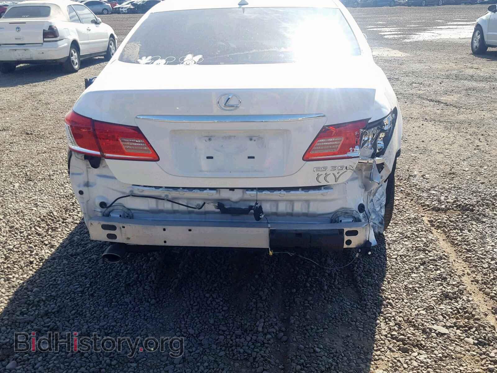 2011 LEXUS ES350 - VIN: JTHBK1EG2B2464458 - Фото 9