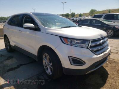 2017 Ford EDGE Edge Titan, белый — VIN 2FMPK4K97HBB29516, Copart