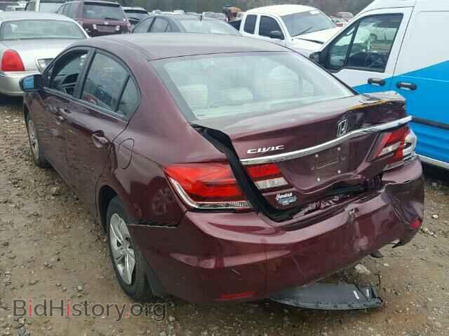 2014 HONDA CIVIC - VIN: 19XFB2F54EE075219 - Фото 3