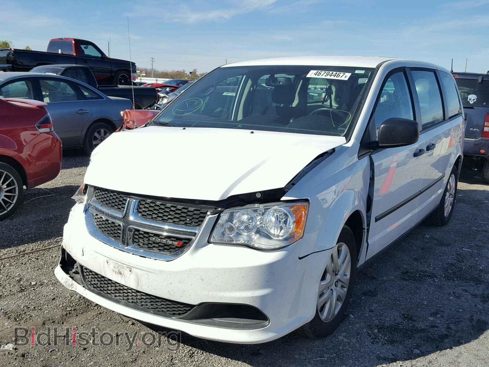 2016 DODGE CARAVAN - VIN: 2C4RDGBG3GR348504 - Фото 2