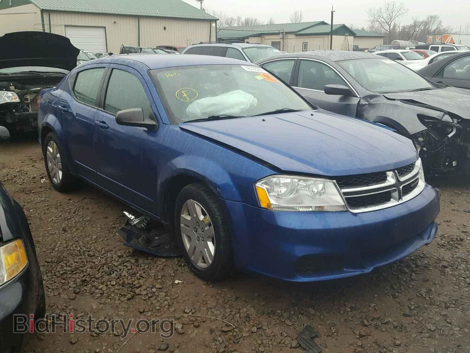 Photo 1C3CDZAB7CN242527 - DODGE AVENGER 2012