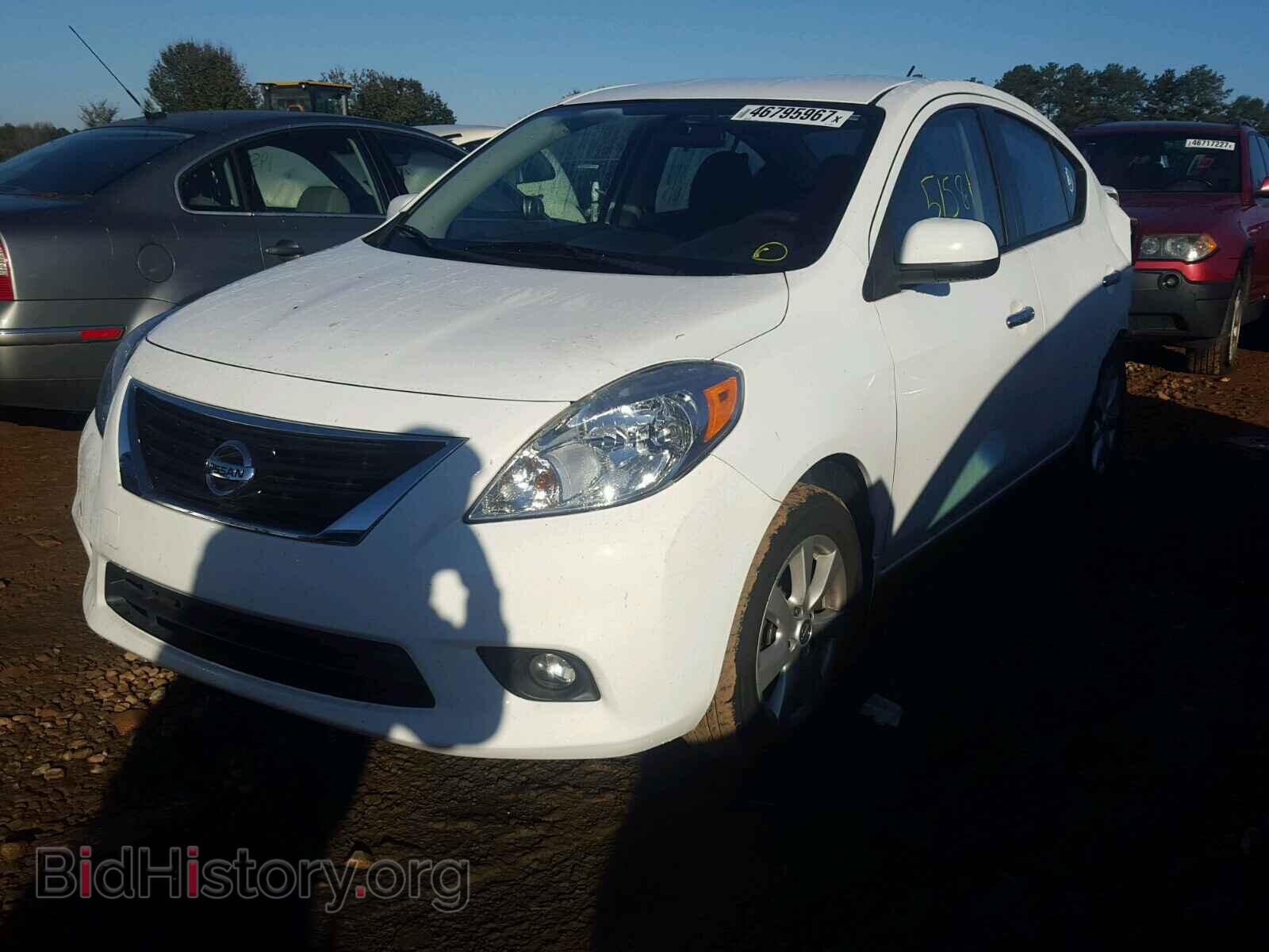 2012 NISSAN VERSA - VIN: 3N1CN7AP9CL876563 - Фото 2