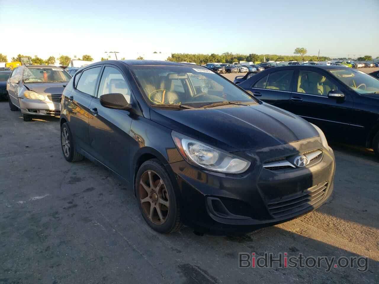 Photo KMHCT5AE9CU036984 - HYUNDAI ACCENT 2012