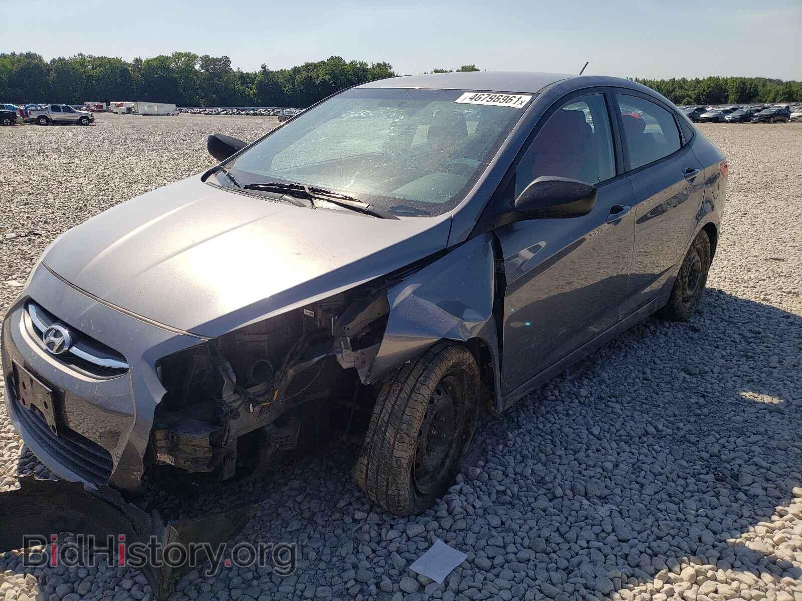 2015 HYUNDAI ACCENT - VIN: KMHCT4AE4FU876914 - Фото 2