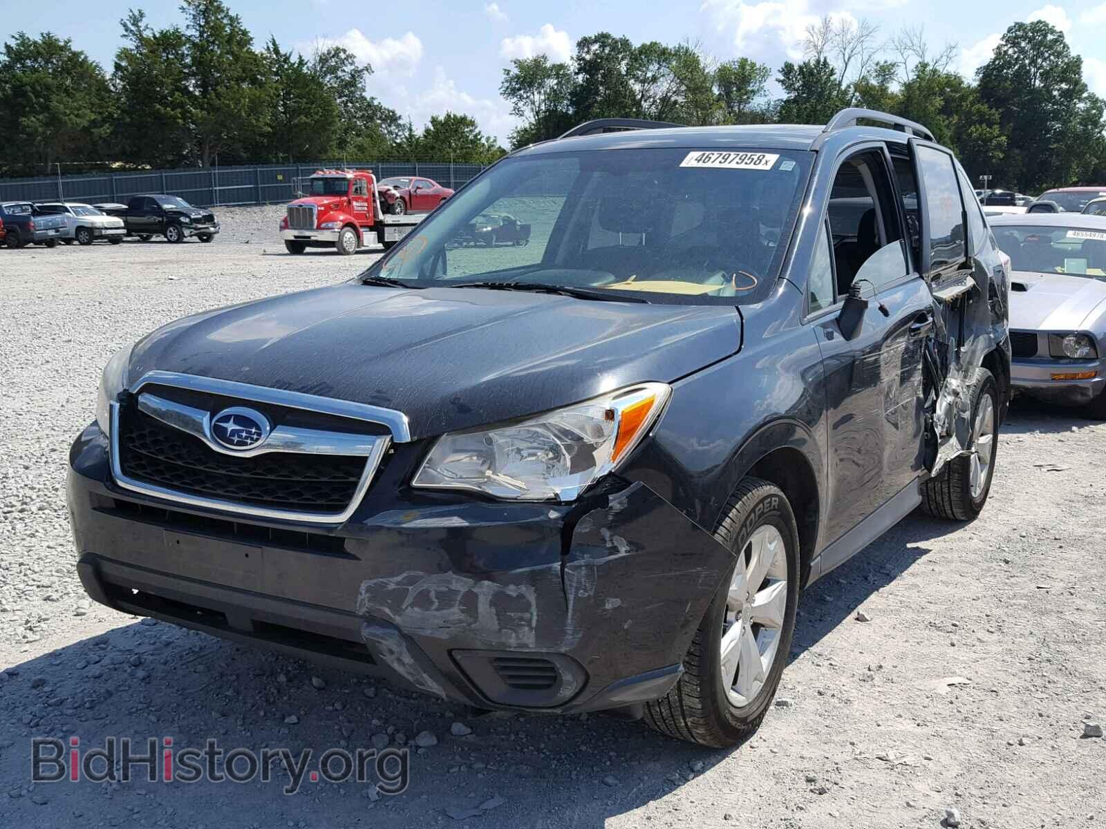 2014 SUBARU FORESTER - VIN: JF2SJADC8EH461358 - Фото 2