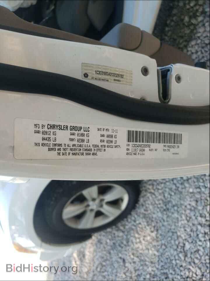 2012 DODGE CALIBER - VIN: 1C3CDWDA2CD529782 - Фото 10