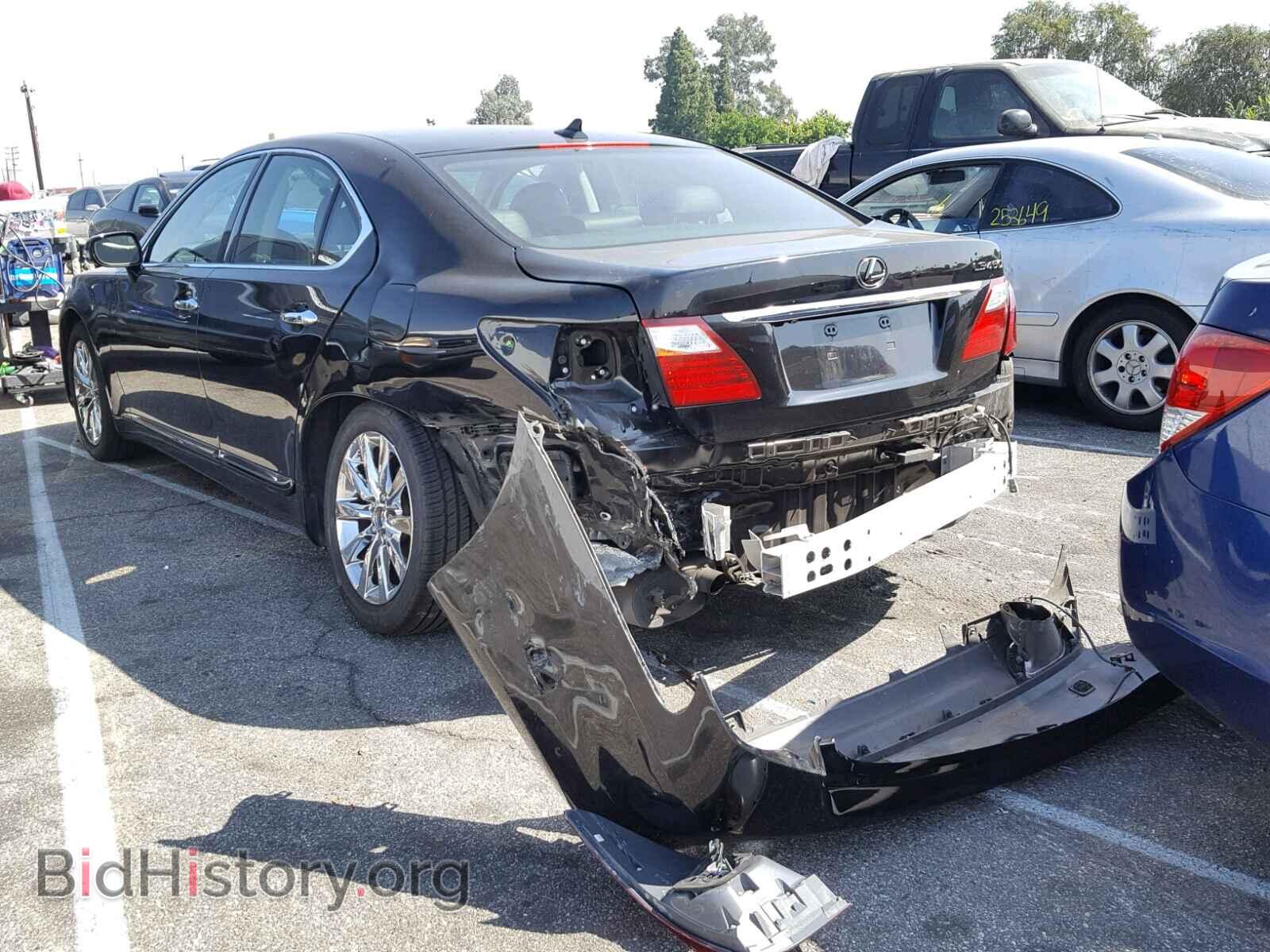 2012 LEXUS LS460 - VIN: JTHBL5EFXC5109761 - Фото 3