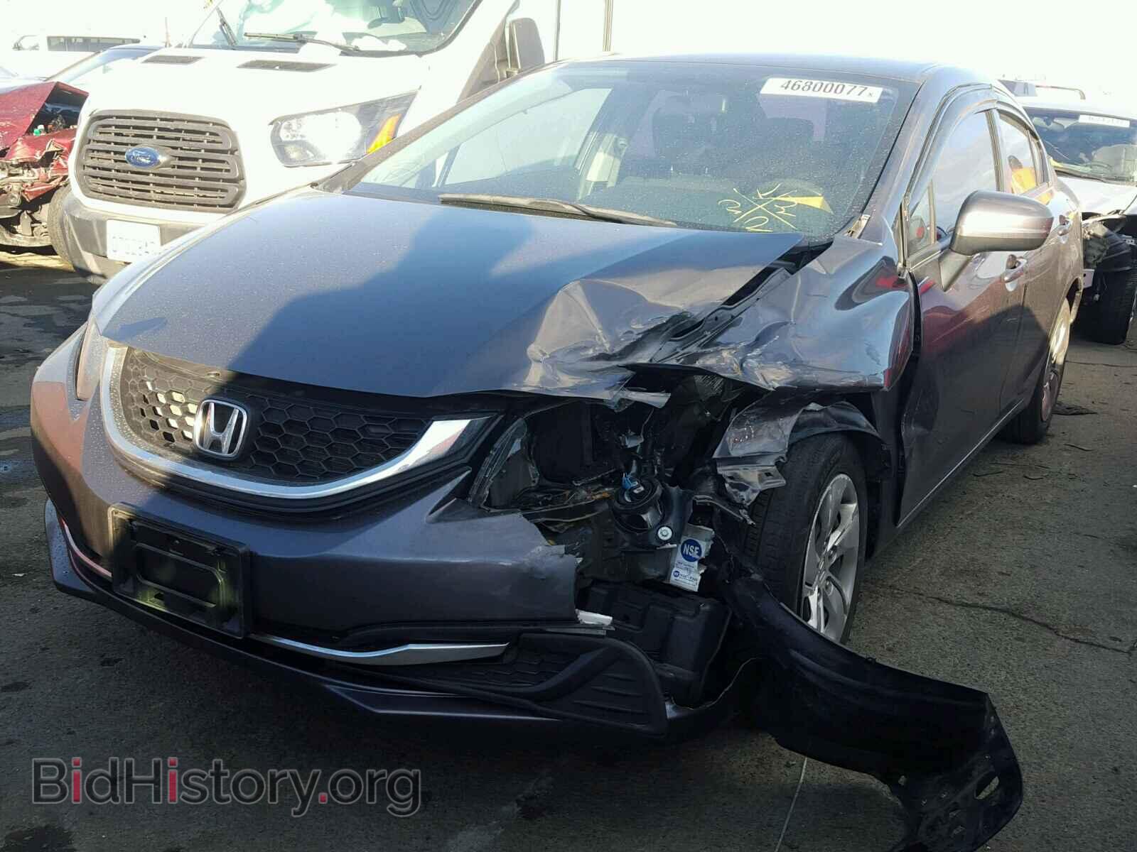 2014 HONDA CIVIC - VIN: 19XFB2F5XEE214866 - Фото 2