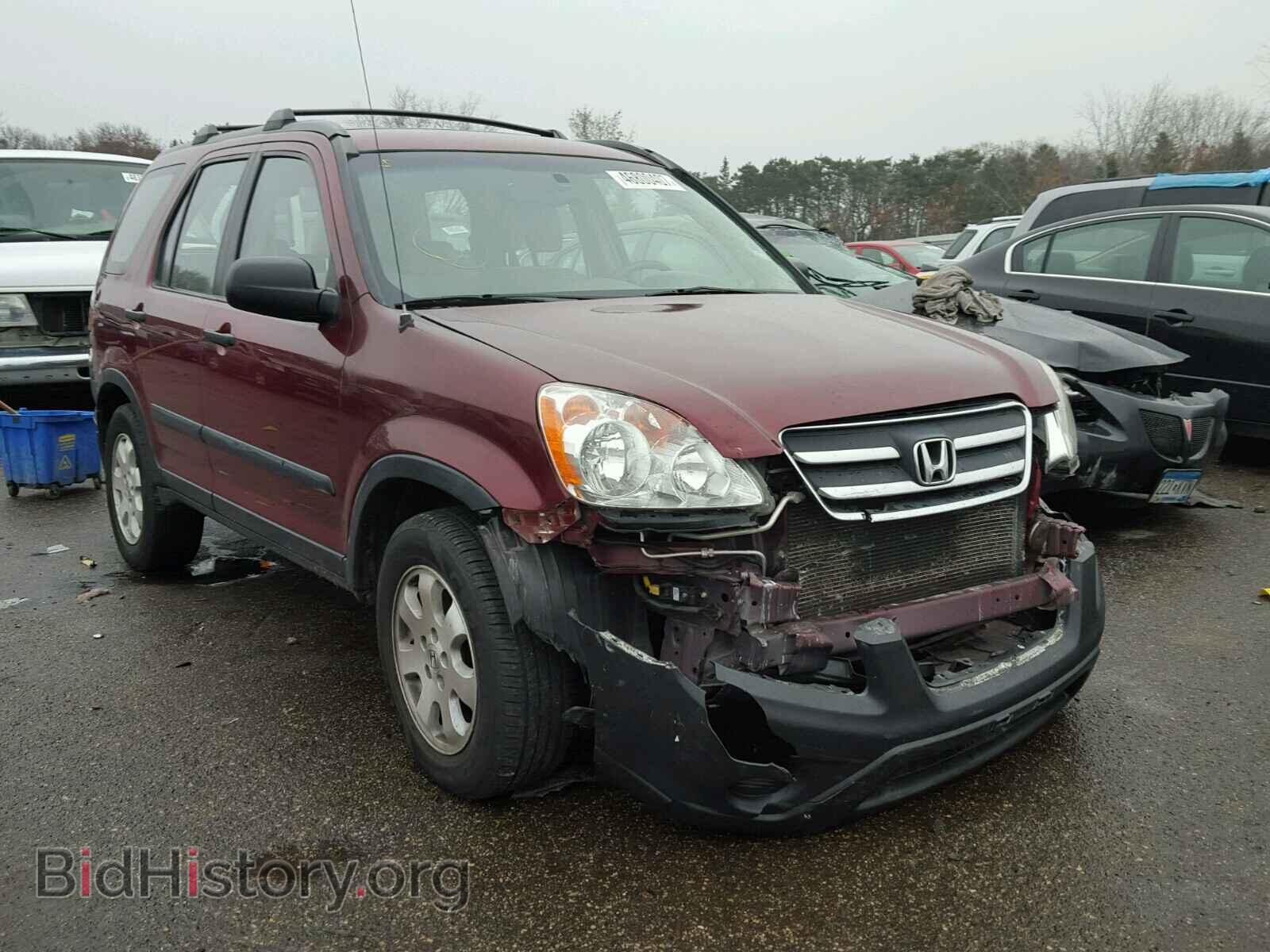 Photo JHLRD78506C011952 - HONDA CRV 2006