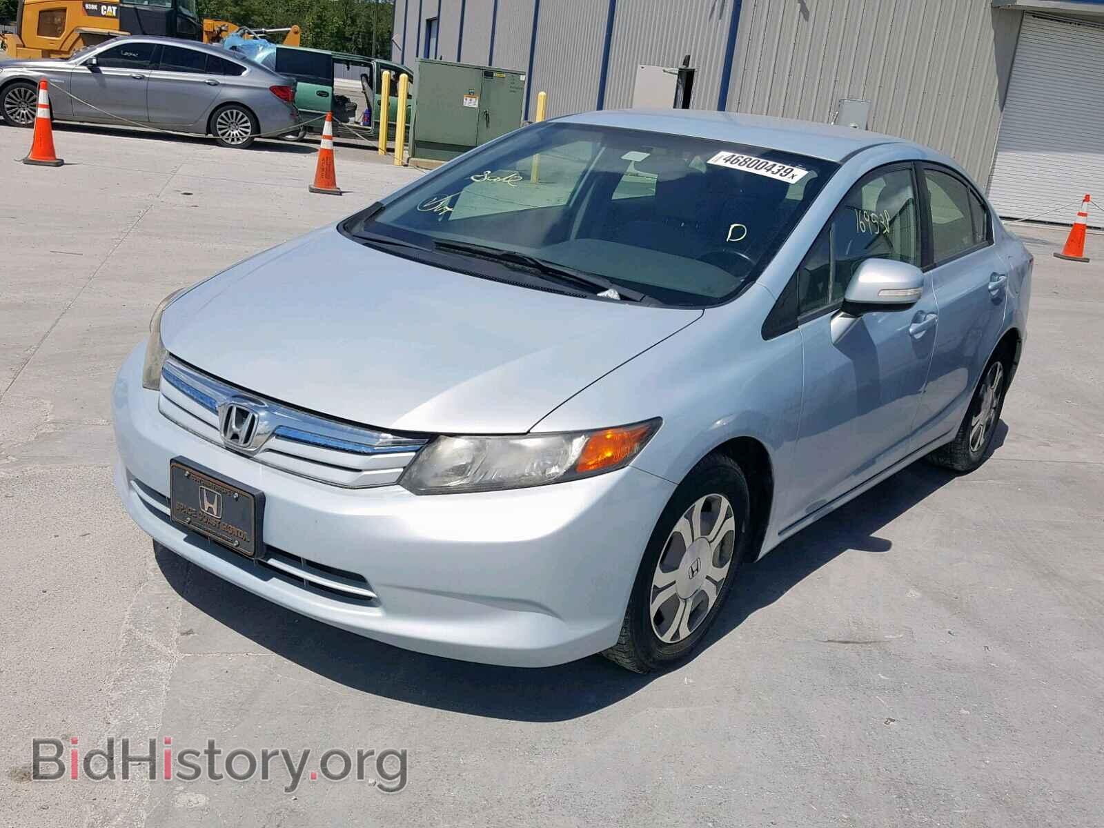 2012 HONDA CIVIC - VIN: JHMFB4F3XCS008434 - Фото 2