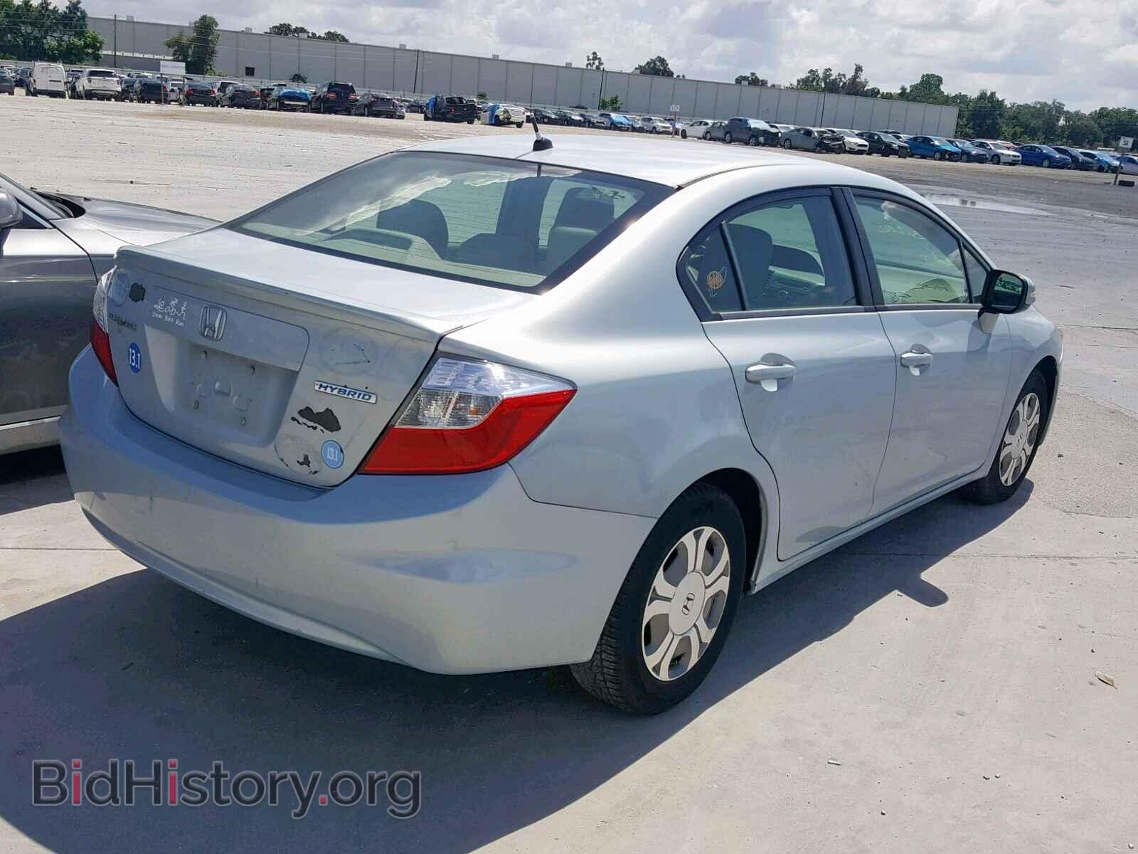 2012 HONDA CIVIC - VIN: JHMFB4F3XCS008434 - Фото 4