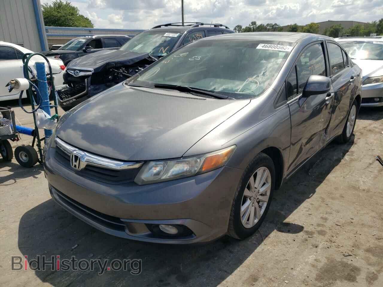 2012 HONDA CIVIC - VIN: 19XFB2F92CE037620 - Photo 2