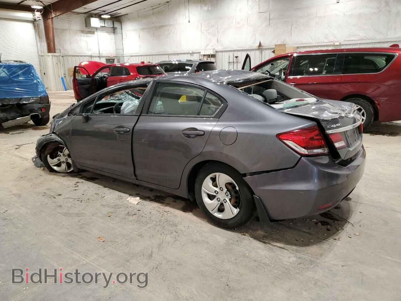 2014 HONDA CIVIC - VIN: 2HGFB2F51EH557491 - Фото 2
