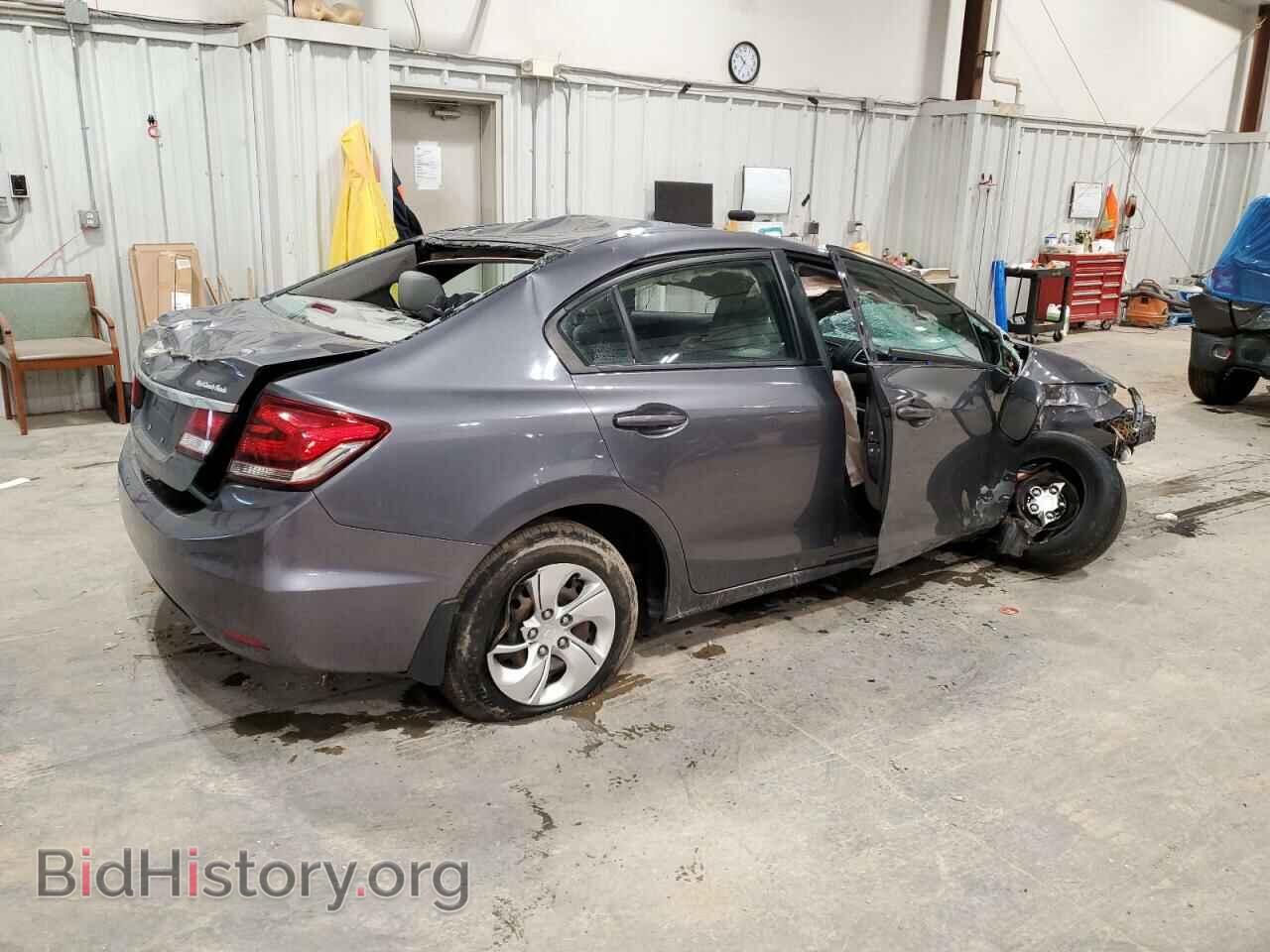 2014 HONDA CIVIC - VIN: 2HGFB2F51EH557491 - Фото 3