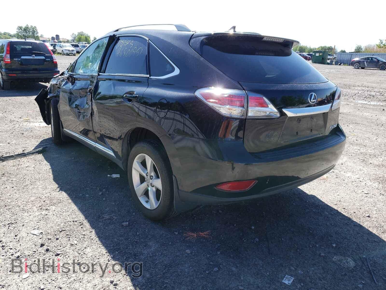 2013 LEXUS RX350 - VIN: 2T2BK1BA6DC218238 - Фото 3