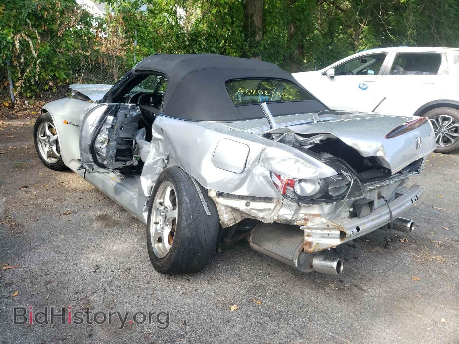 2002 HONDA S2000 - VIN: JHMAP11462T008076 - Фото 3
