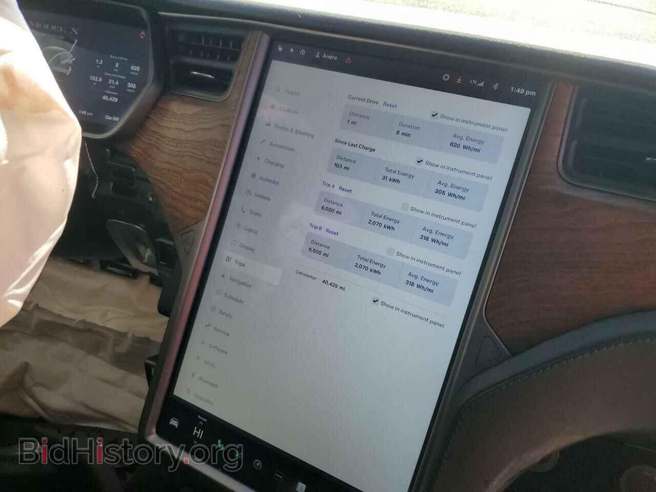 2020 TESLA MODEL X - VIN: 5YJXCBE25LF239111 - Photo 9