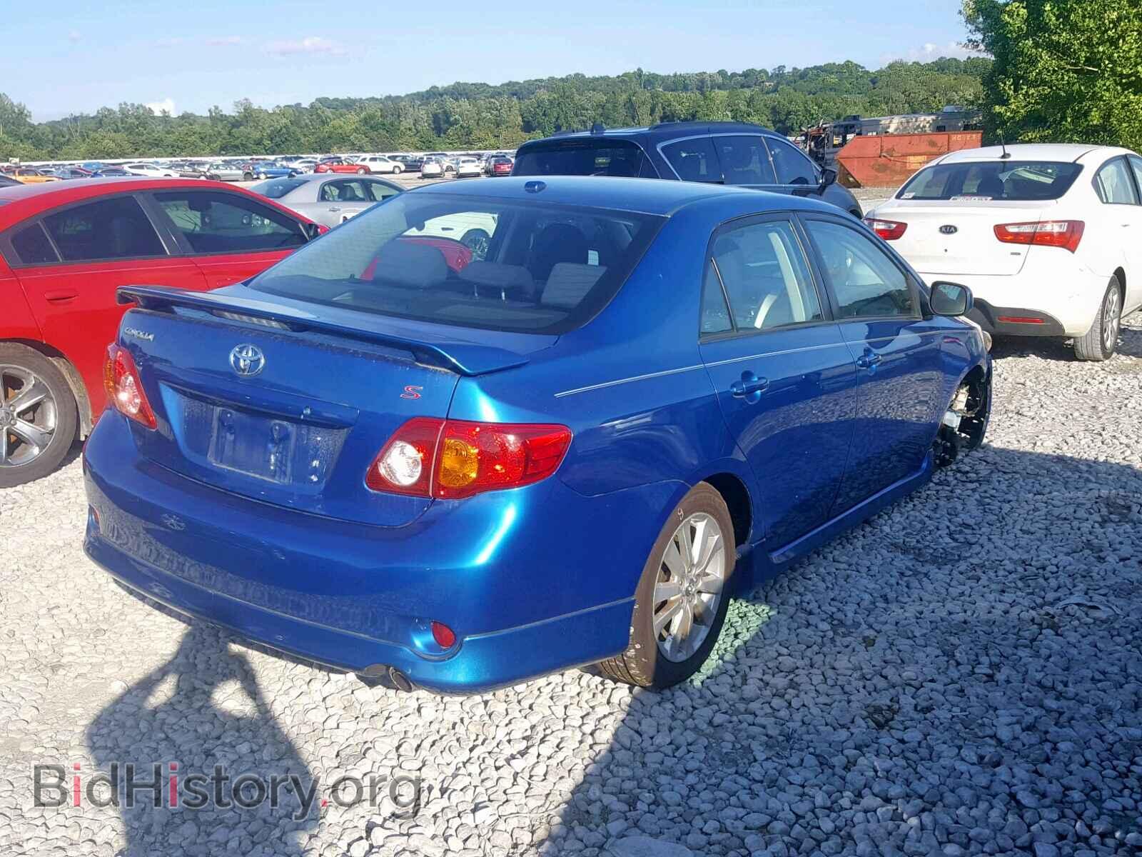 2009 TOYOTA COROLLA BA - VIN: 2T1BU40E99C164706 - Фото 4