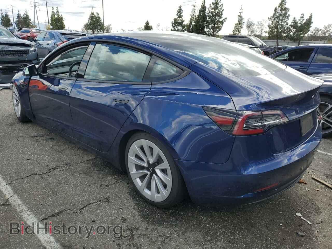 2022 TESLA MODEL 3 - VIN: 5YJ3E1EA5NF144741 - Фото 2