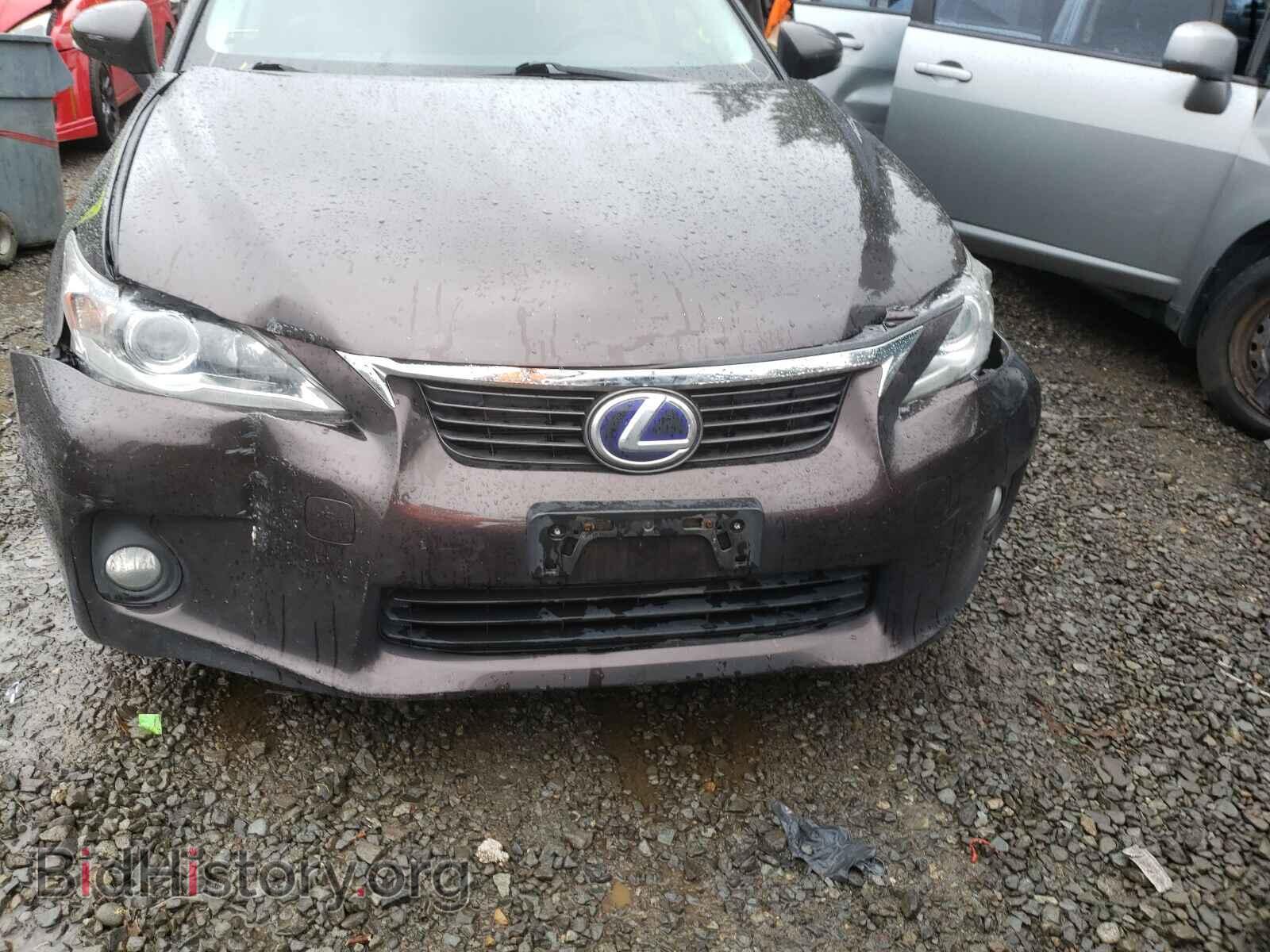 2012 LEXUS CT 200 - VIN: JTHKD5BHXC2088074 - Фото 9