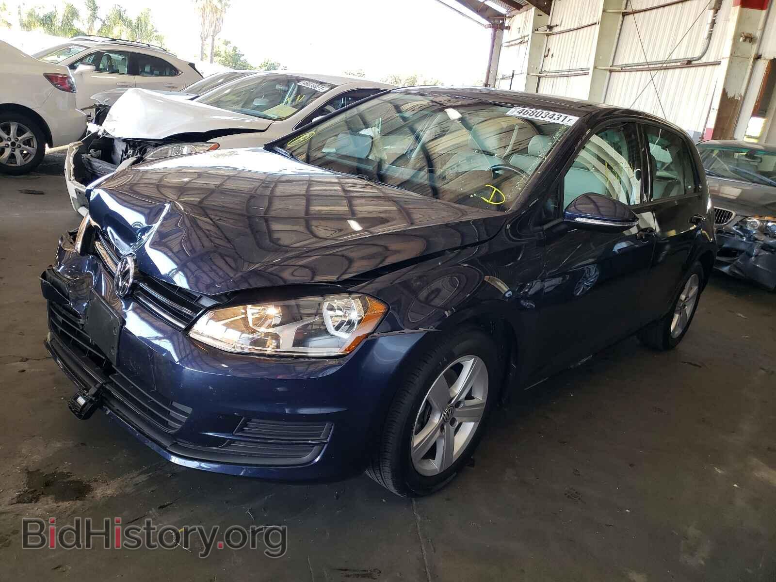 2017 VOLKSWAGEN GOLF - VIN: 3VW217AU4HM031676 - Фото 2