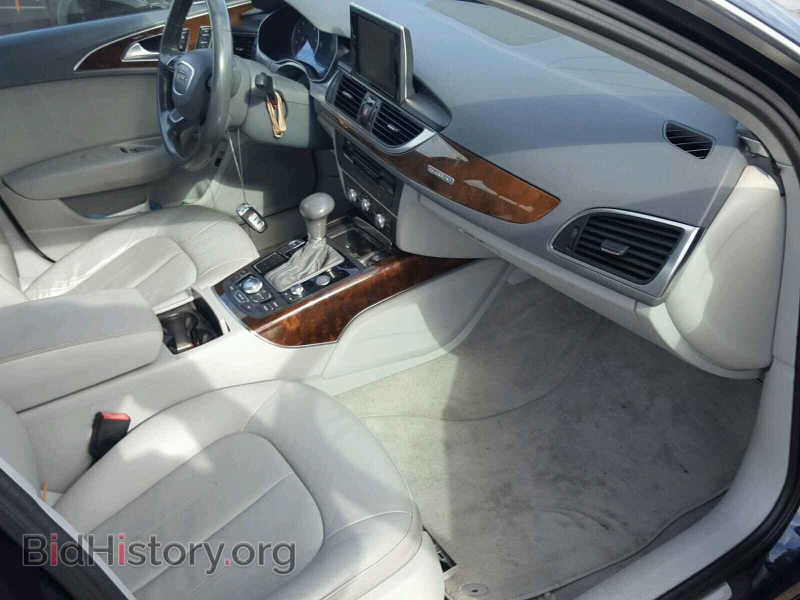 2012 AUDI A6 - VIN: WAUGGAFC0CN070524 - Фото 5