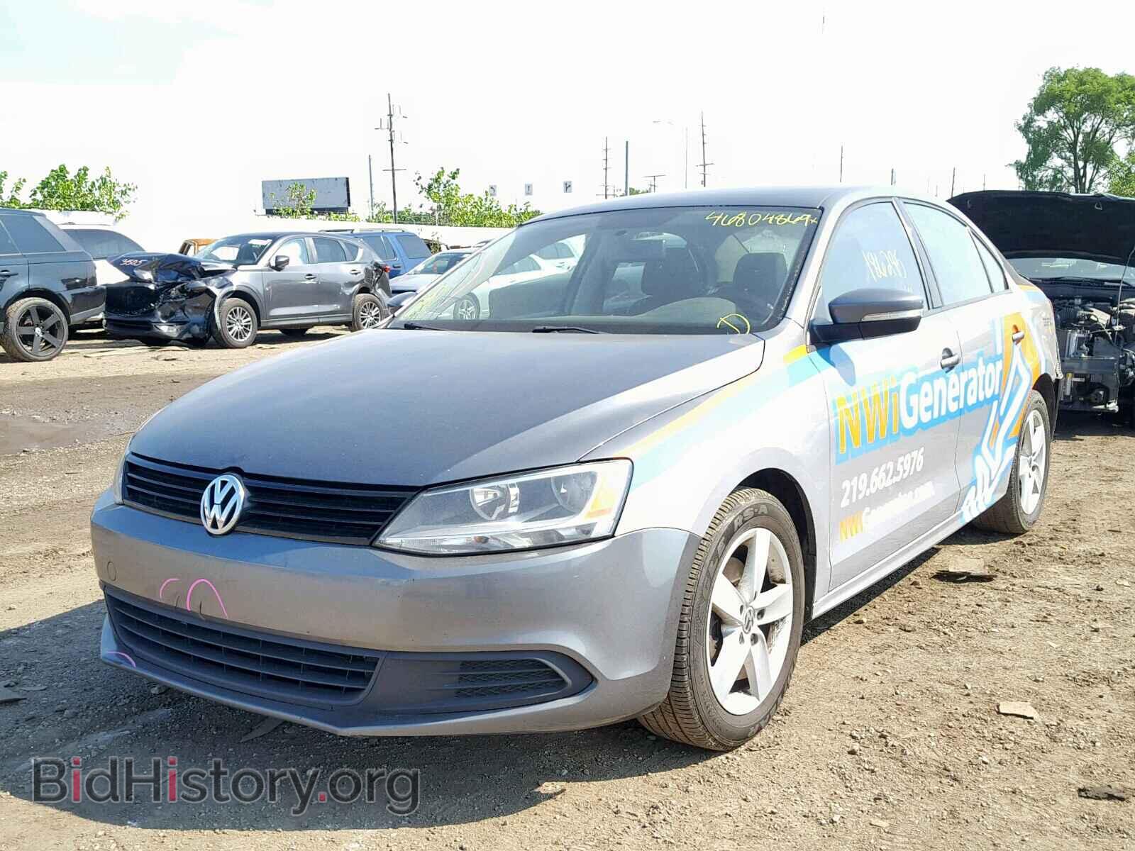 2012 VOLKSWAGEN JETTA - VIN: 3VWLL7AJ3CM334686 - Фото 2