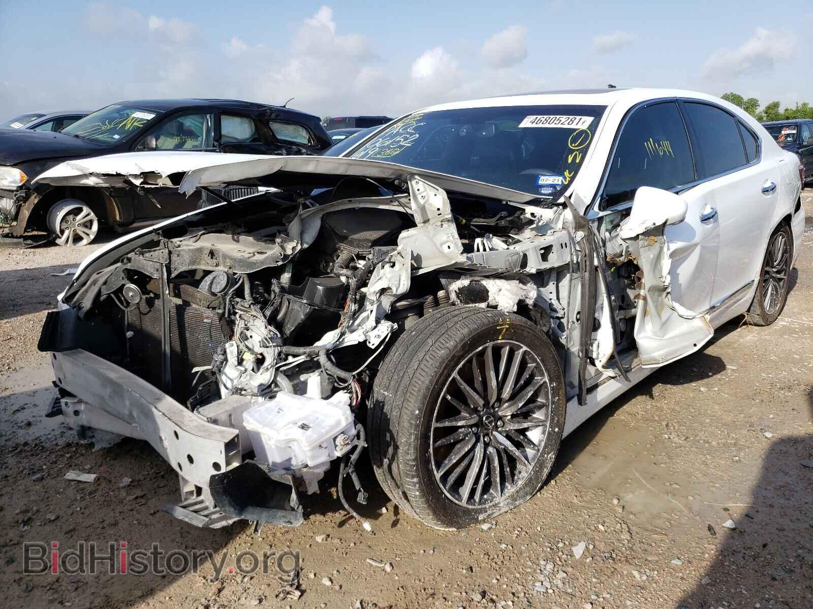 2014 LEXUS LS460 - VIN: JTHBL5EF7E5125547 - Фото 2