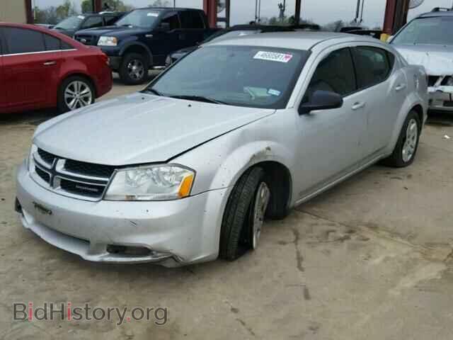 2011 DODGE AVENGER - VIN: 1B3BD4FB3BN621124 - Фото 2