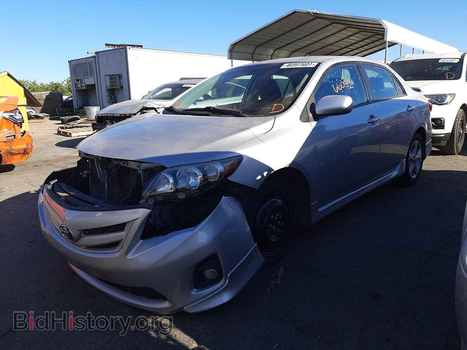 2011 TOYOTA COROLLA - VIN: 2T1BU4EE2BC711801 - Фото 2