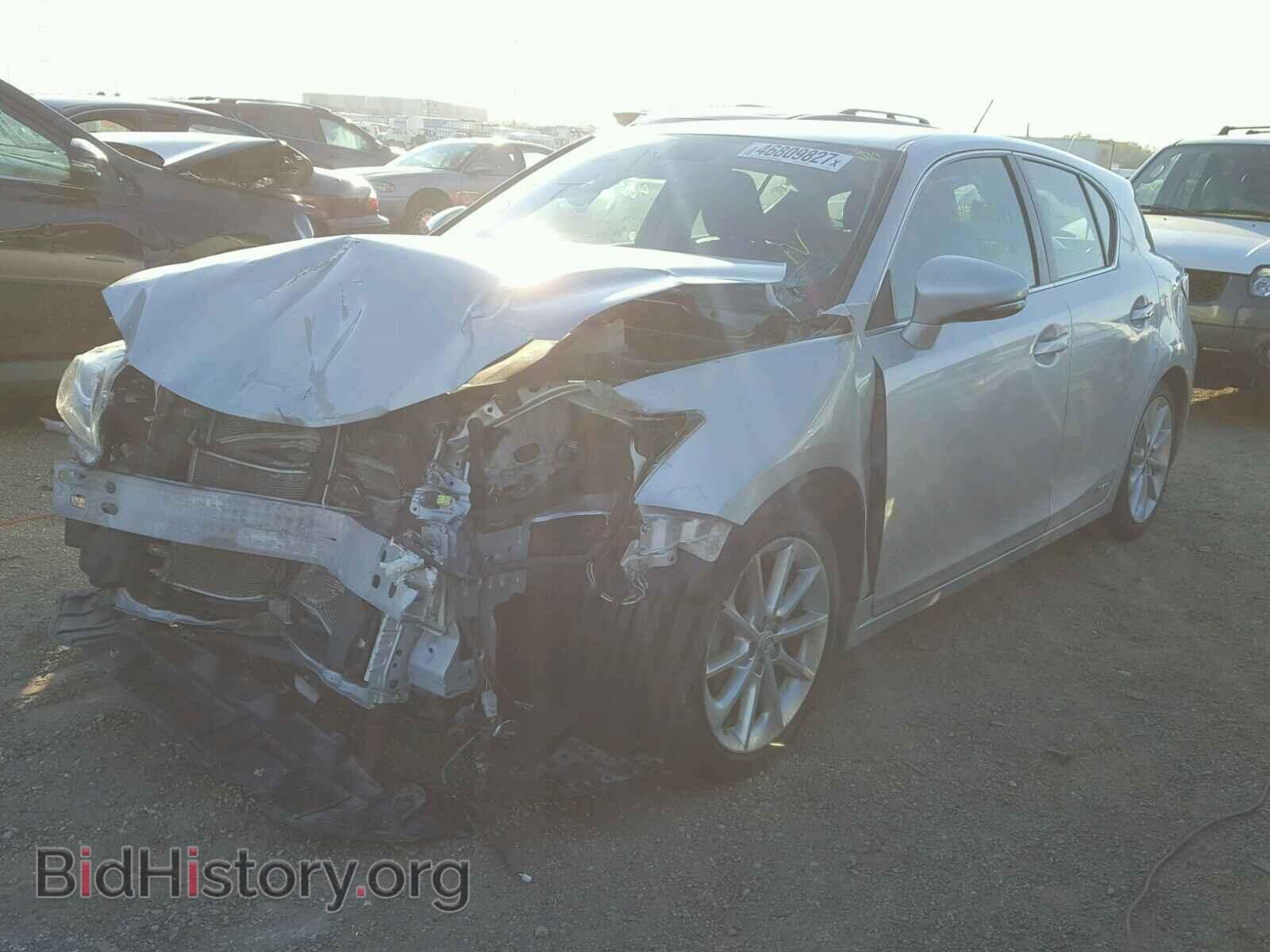 2011 LEXUS CT 200 - VIN: JTHKD5BH7B2046668 - Фото 2