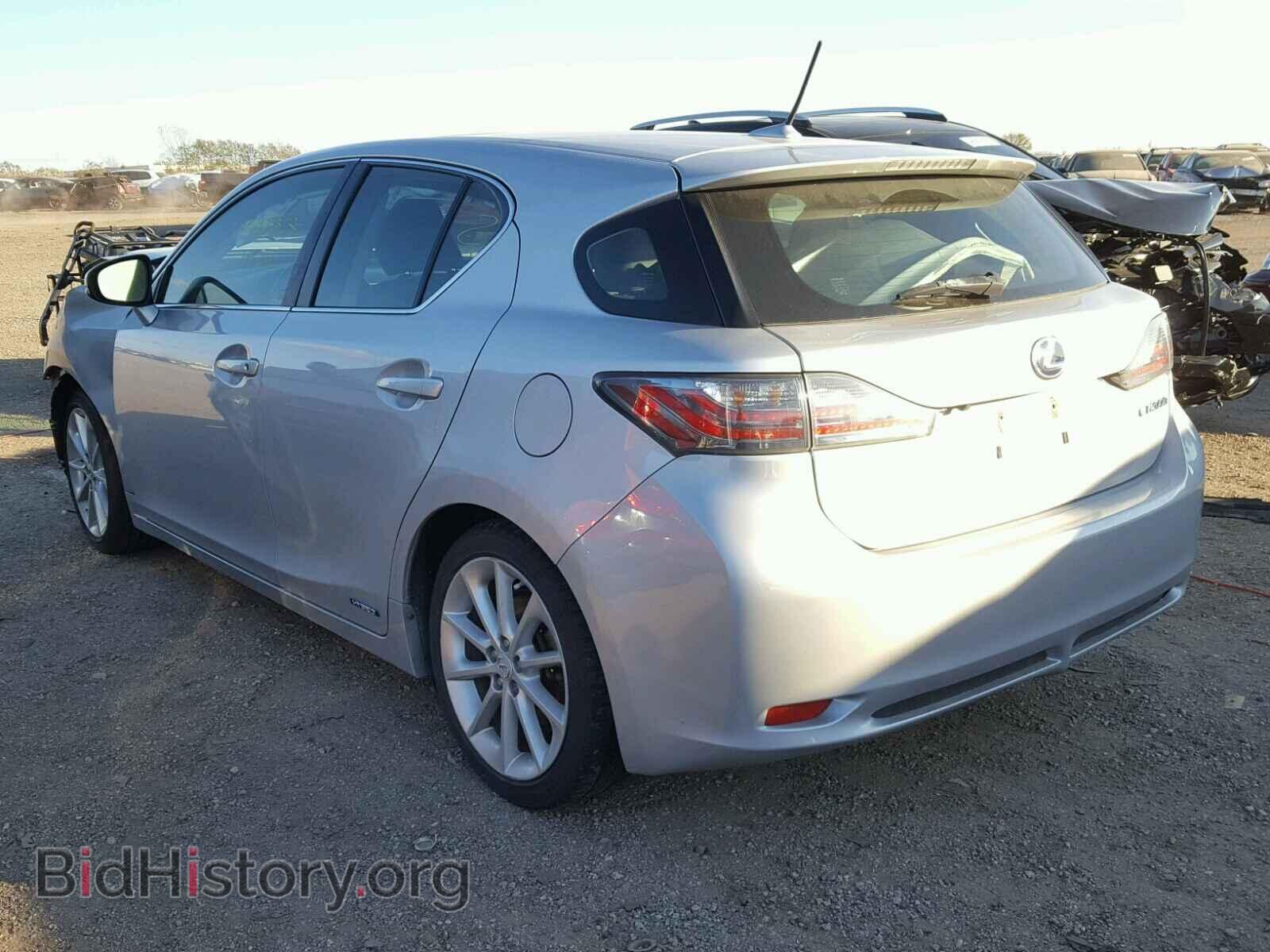 2011 LEXUS CT 200 - VIN: JTHKD5BH7B2046668 - Фото 3