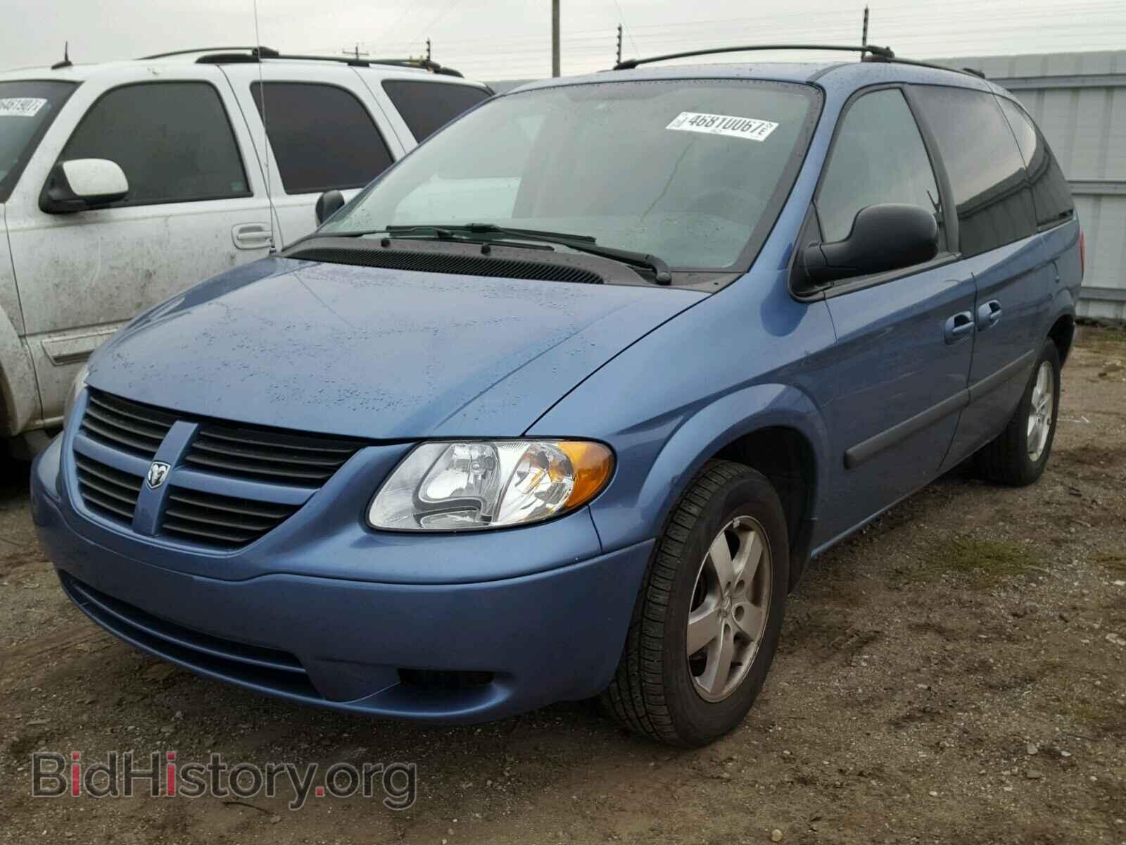 2007 DODGE CARAVAN - VIN: 1D4GP45R27B161749 - Фото 2
