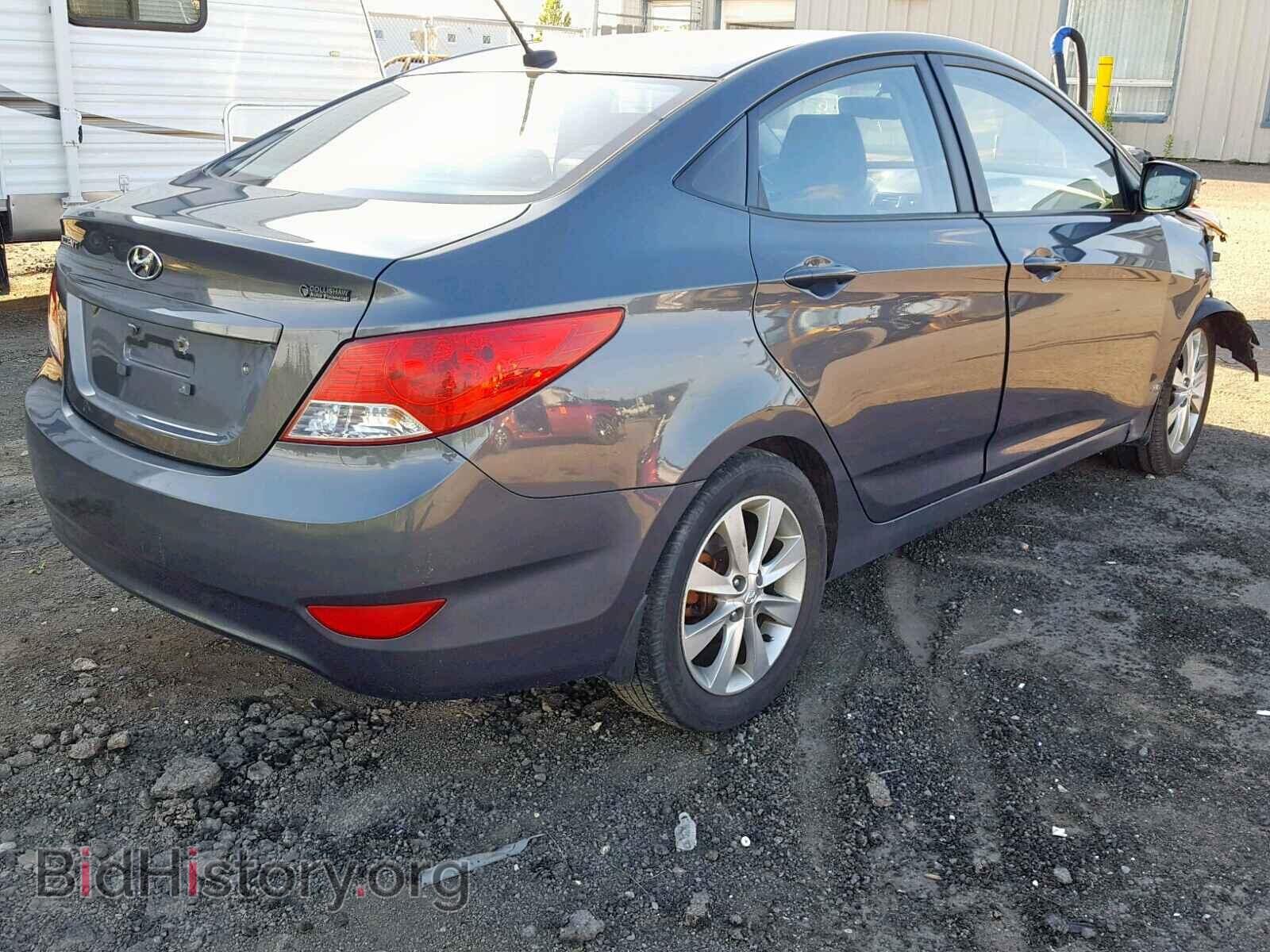 2012 HYUNDAI ACCENT - VIN: KMHCU4AE4CU227963 - Фото 4