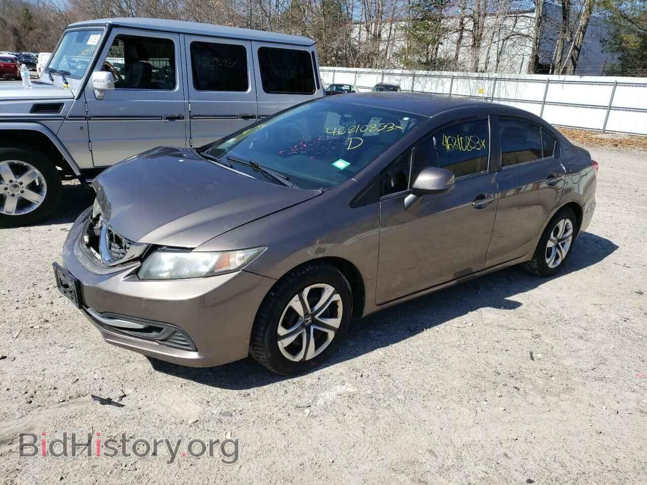 Фотография 2HGFB2F55DH542152 - HONDA CIVIC 2013