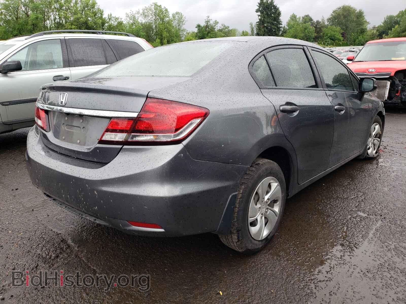 2013 HONDA CIVIC - VIN: 19XFB2F53DE225870 - Фото 4
