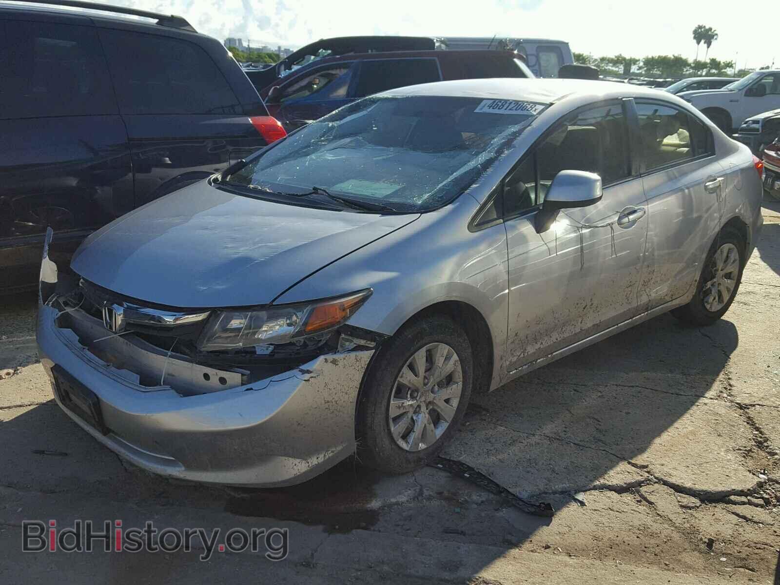 2012 HONDA CIVIC LX - VIN: JHMFB2F51CS004889 - Фото 2