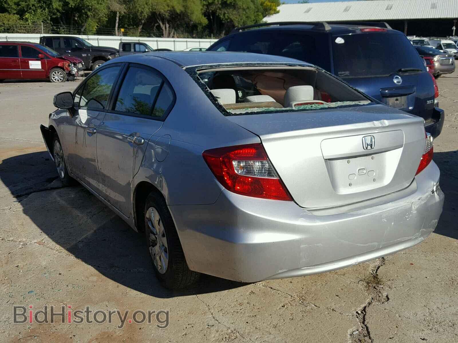 2012 HONDA CIVIC LX - VIN: JHMFB2F51CS004889 - Фото 3