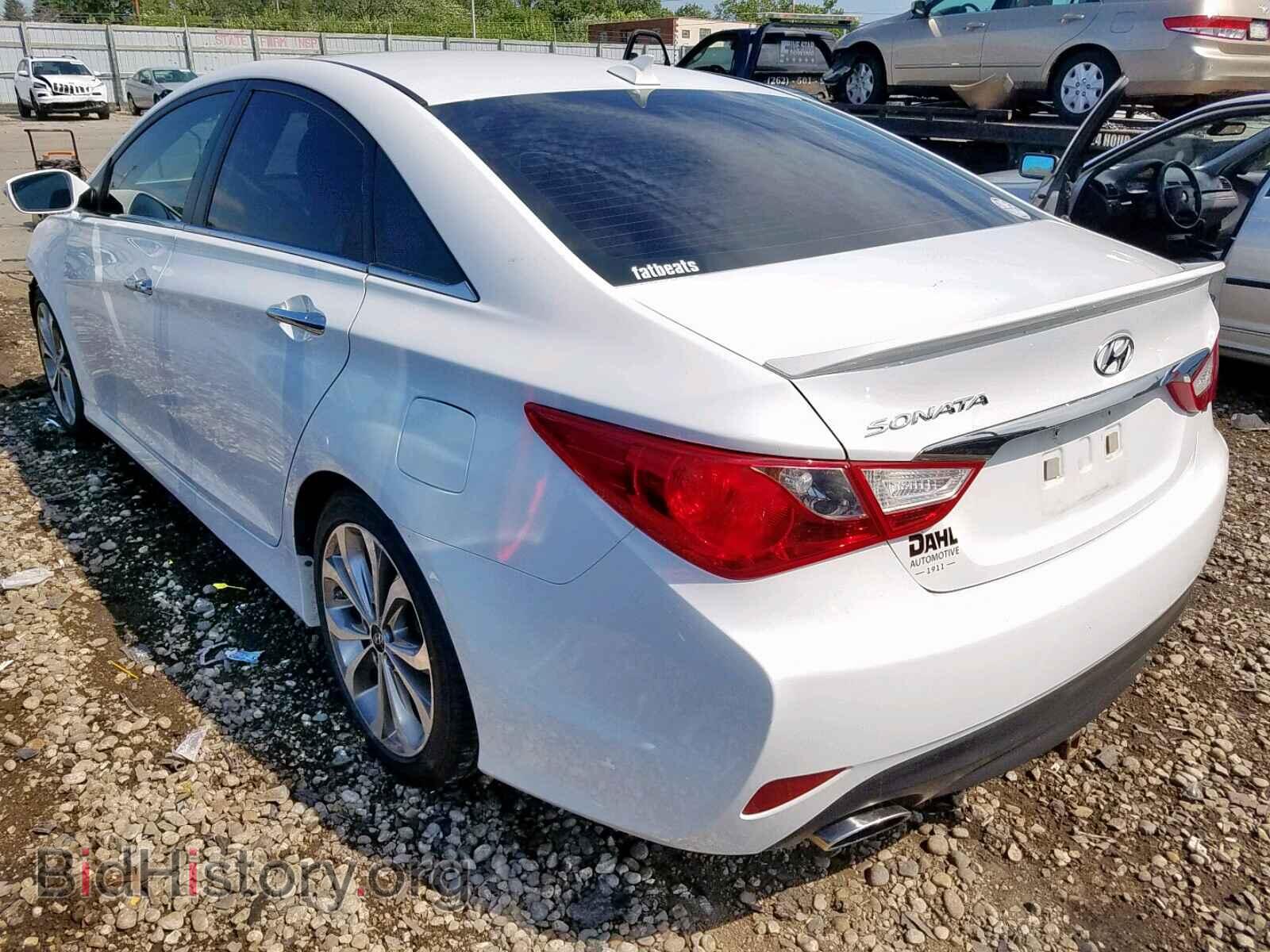 2014 HYUNDAI SONATA - VIN: 5NPEC4AC0EH888837 - Фото 3
