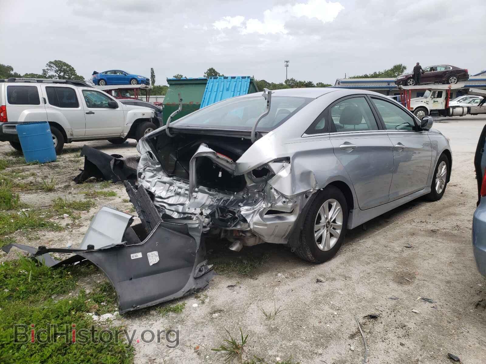 2014 HYUNDAI SONATA - VIN: 5NPEB4AC2EH890835 - Фото 4