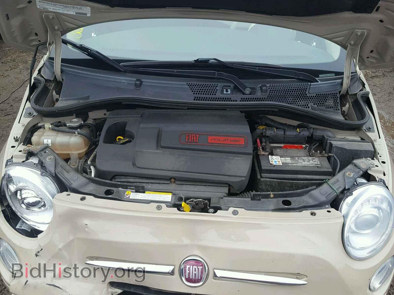 2012 FIAT 500 - VIN: 3C3CFFDR2CT122734 - Фото 7