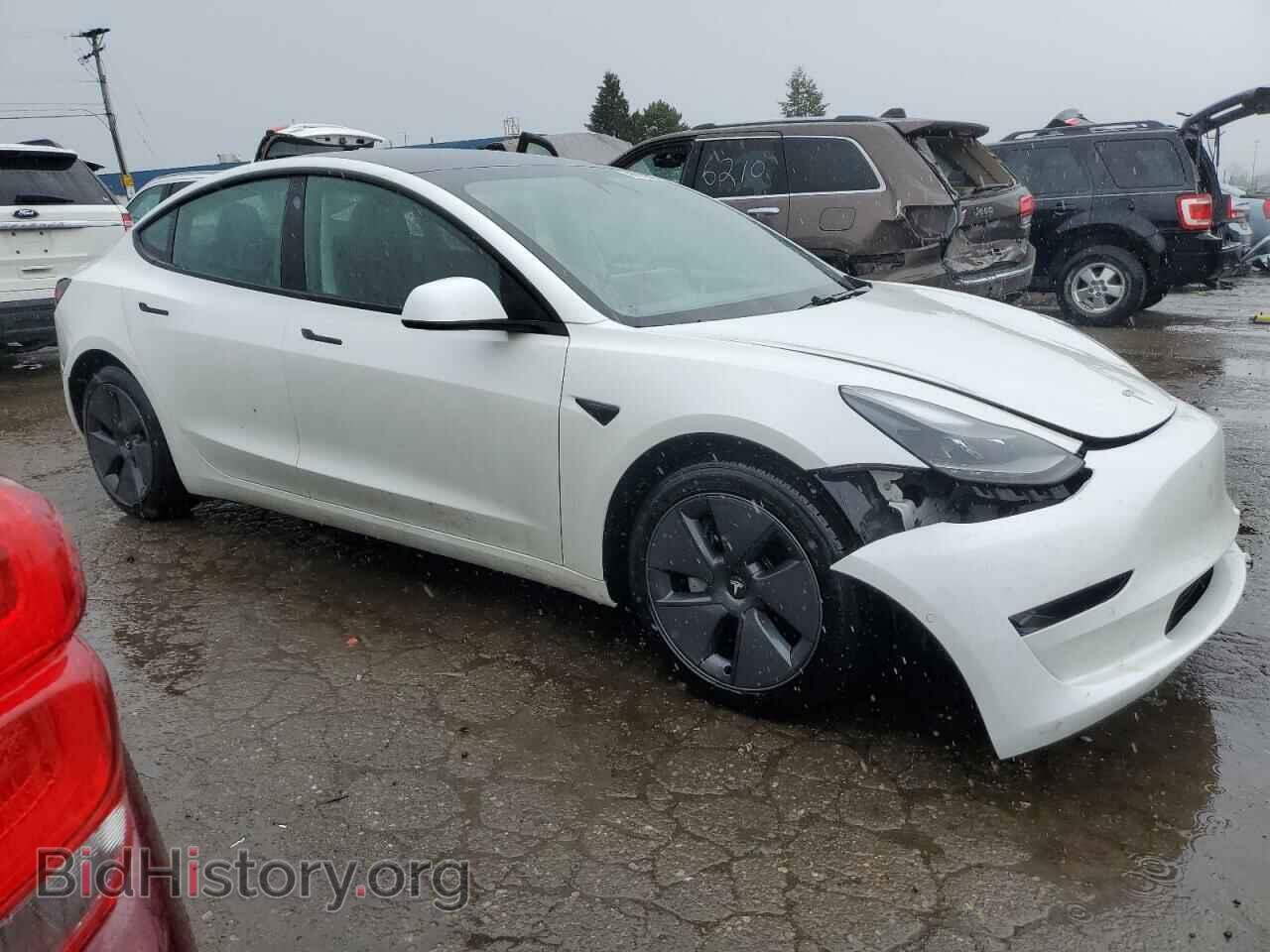 2021 TESLA MODEL 3 - VIN: 5YJ3E1EA4MF077337 - Фото 4