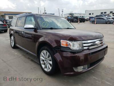 2012 Ford FLEX Flex Limit, brown — VIN 2FMGK5DC2CBD04312, Copart