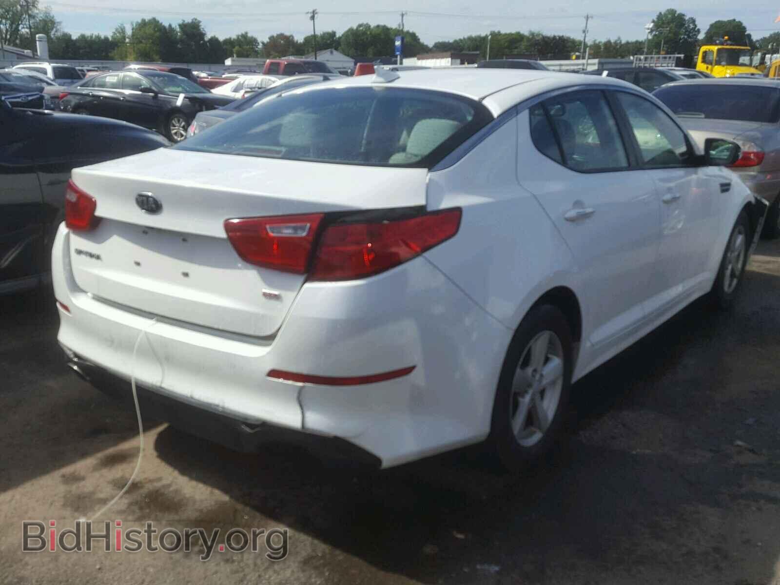 2014 KIA OPTIMA - VIN: KNAGM4A77E5499599 - Photo 4